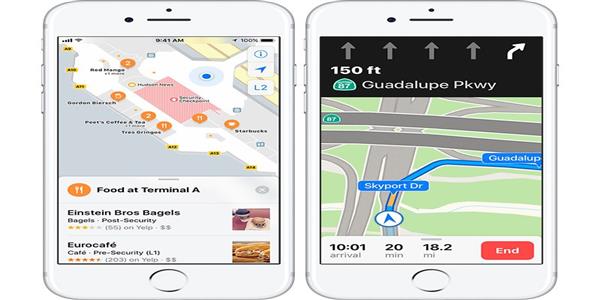 What's new in Maps for iOS 11?