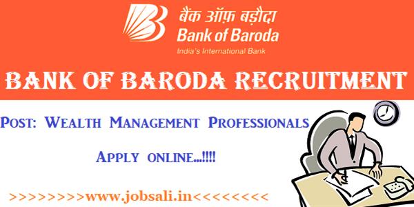 Bank of Baroda Recruitment 2018